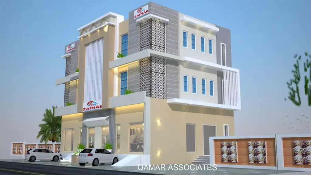 architecture design by qamar associate Bahawalpur